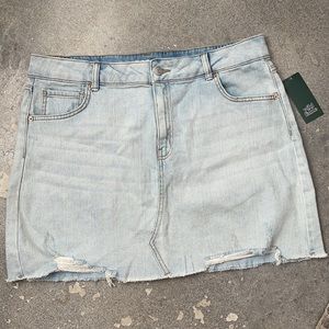 Wild Fable Denim Mini Skirt